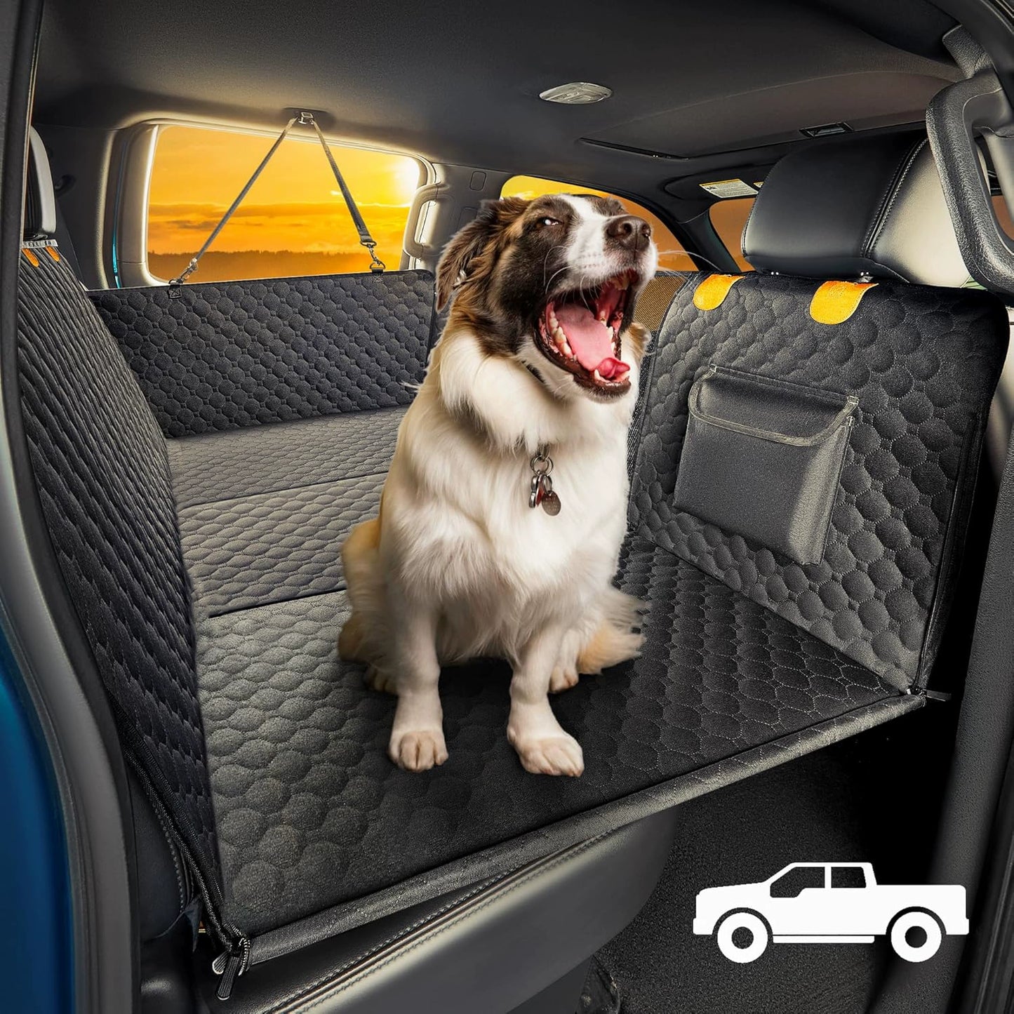 Rear Seat Medium Large Dog Anti-Dirty Car Pet Mat