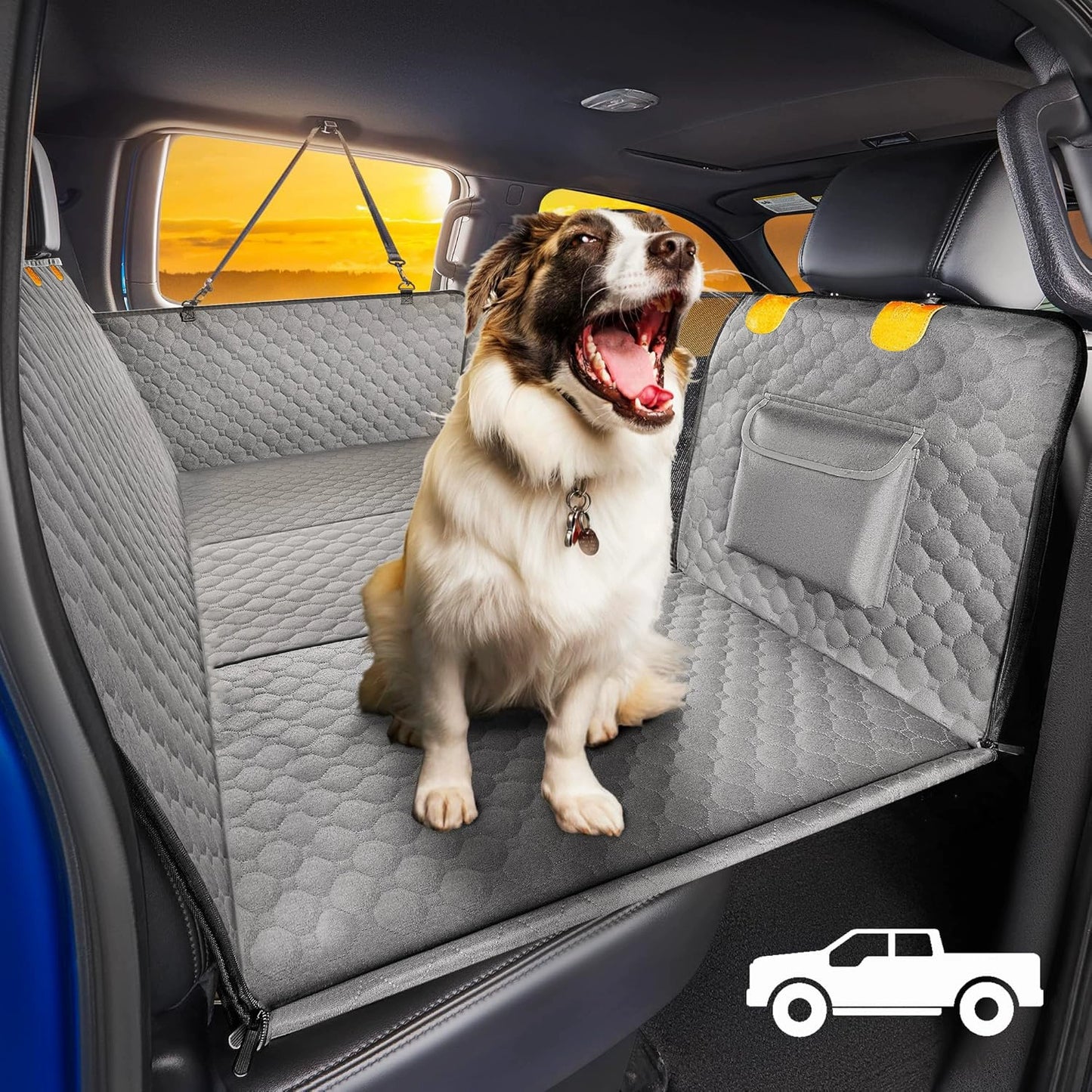 Rear Seat Medium Large Dog Anti-Dirty Car Pet Mat