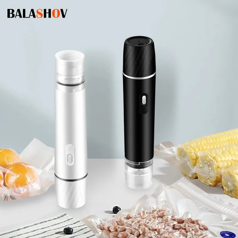 mini handheld vacuum sealer machine kitchen vacuum