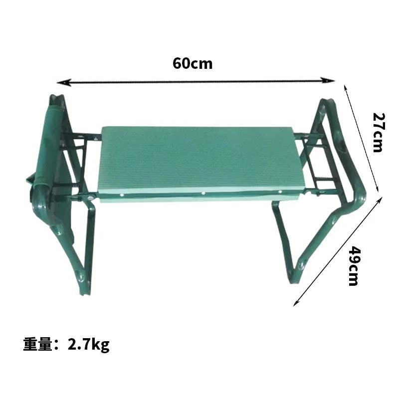 durable foldable garden kneeler portable soft cushion garden kneeling